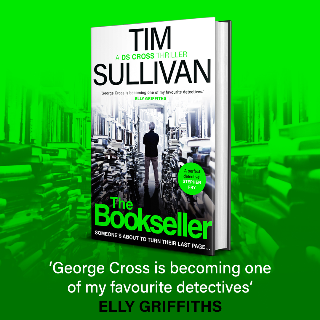 AriesFiction's tweet photo. 'One of my favourite detectives' @ellygriffiths
#DSCrossTheBookseller the latest entry in the bestselling #DSCross series by @TimJRSullivan
Out now: https://t.co/UnKBXqkjsB https://t.co/20vjAmLoi8
