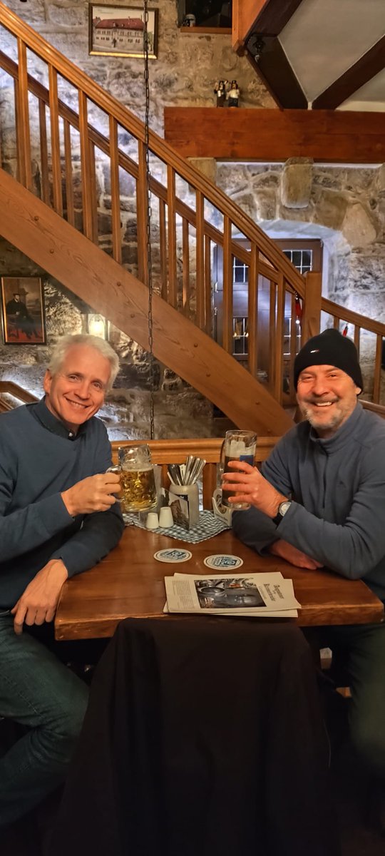 Lieben Freund seit langer Zeit wieder gesehen #Krämerbrücke #erfurt