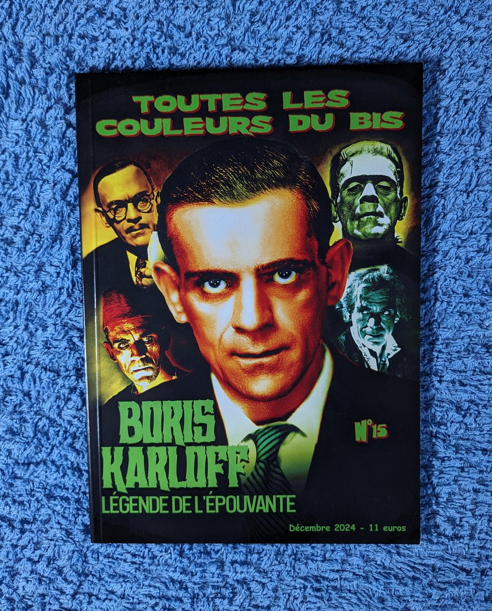 VodkaWick's tweet photo. Toutes les Couleurs du Bis N° 15 - Boris Karloff : Légende de l’épouvante

Ma femme a bon goût. Elle a vu très peu de mes films.
Boris Karloff

#TouteslesCouleursduBis #BorisKarloff #Légendedelépouvante #StéphaneErbisti #SinArt #Fanzine
@stephhorror51 @SinArtAsso https://t.co/QHX8HV7l86