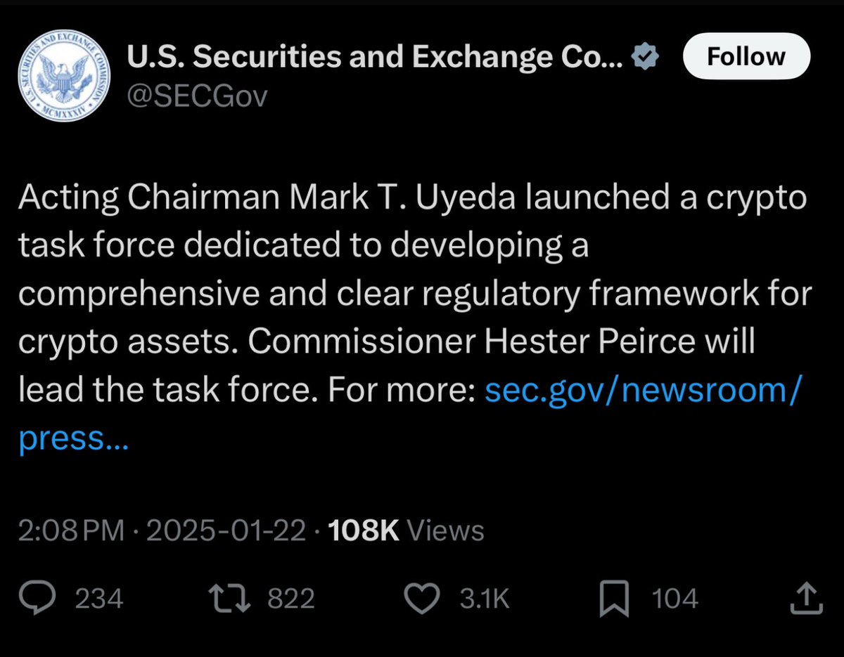 GodsBurnt's tweet image. 🚨 BREAKING: SEC POSTS ON @X ABOUT CRYPTO 🇺🇸