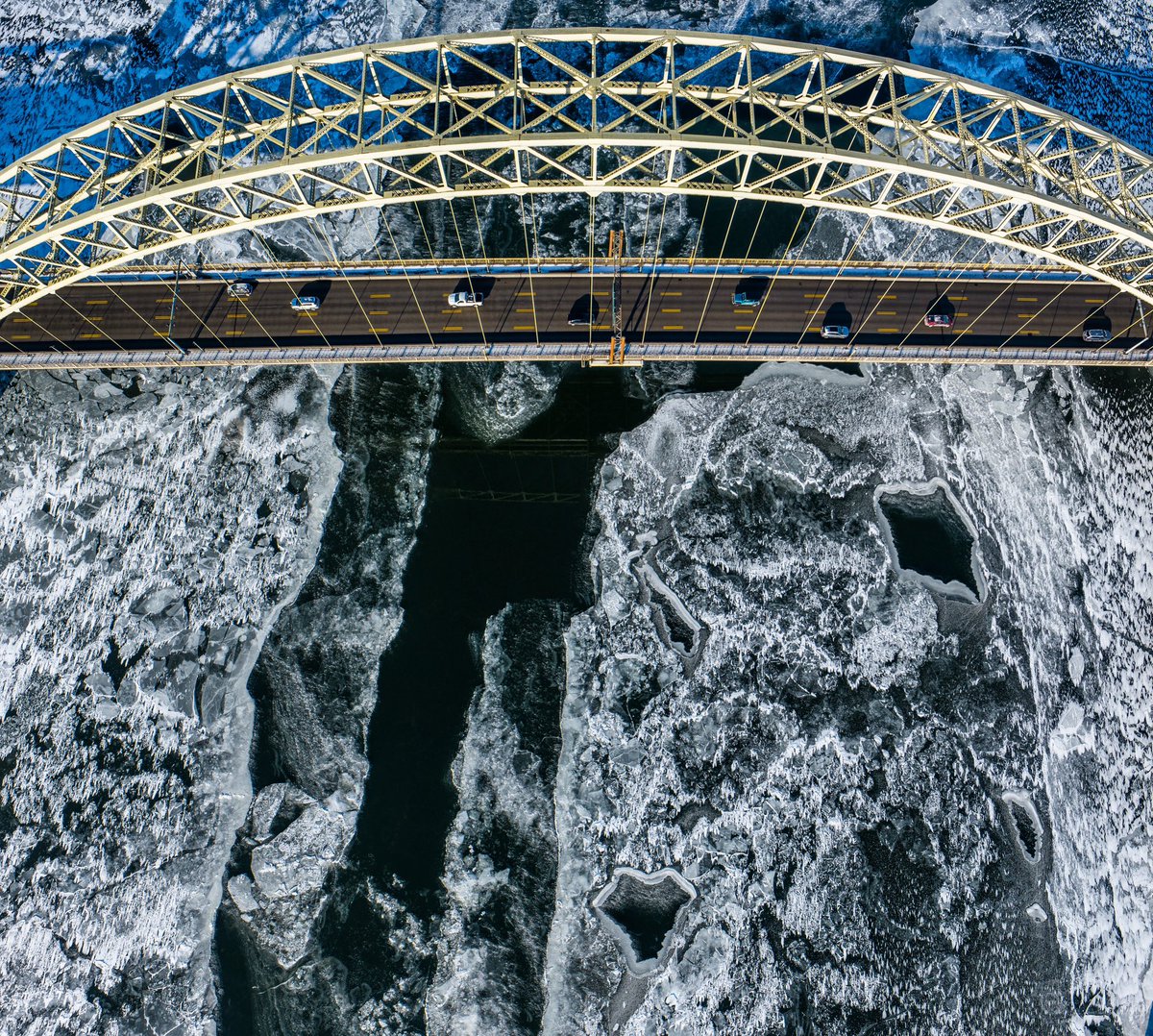 West End Bridge 🌁 🥶 Pittsburgh, Pa