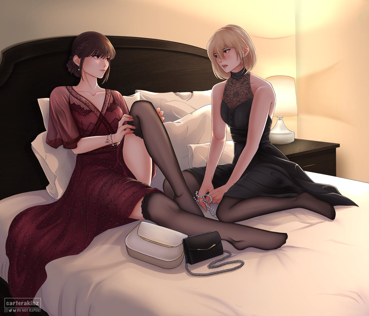 It’s timeee~

I bring you Yosano x Higuchi content for the #bsdwlwbigbang ! fic will be linked in the comments ✨

Writing by <a href="/panicstation13/">yurari kurari</a>