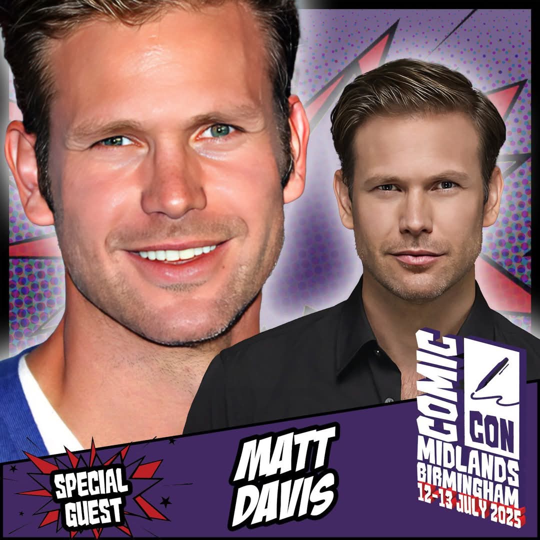 EuroConNet's tweet image. GUEST ANNOUNCEMENT

#ComicConMidlandsBirmingham #monopolyevents
#MattDavis

12 - 13 July 2025
Birmingham, UK

comicconventionmidlands.co.uk