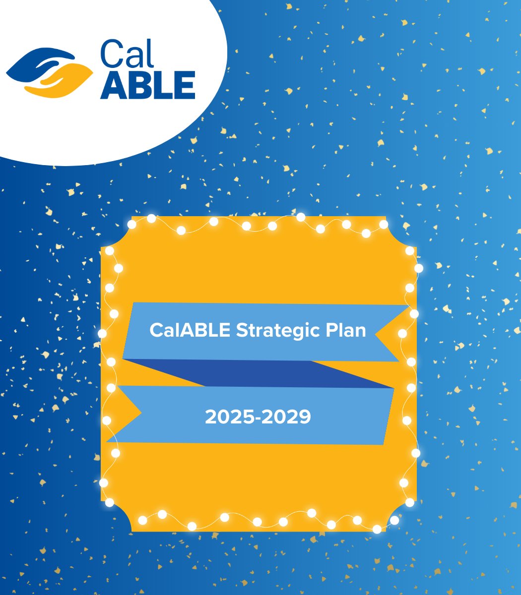 wearecalable's tweet photo. 1/8 In this post, we cover part of the background for CalABLE's new Strategic Plan. For more details, please view the full Strategic Plan: https://t.co/x1vY9jXLlh
@CalTreasurer
@CaliforniaDOR
@CAController
@CaliforniaDDS
@CalSCDD
@CalSILC
CA DOF
#CalABLE #HelloSTO https://t.co/Ka8n2YZi7H