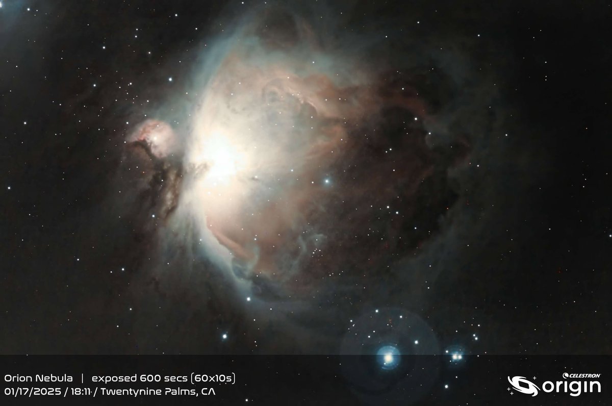 Celestron's tweet photo. ๐ Our crew packed up the #CelestronOrigin and headed to the stunning Bortle 2 skies of #TwentyninePalms. In just 4 hours, they captured:
โจ Sculptor Galaxy
โจ Orion Nebula
โจ Bode's Nebulae
โจ Horsehead Nebula
โจ Andromeda Galaxy
โจ Pinwheel Galaxy
โจ Thor's Helmet Nebula https://t.co/jqmlA9UVm5