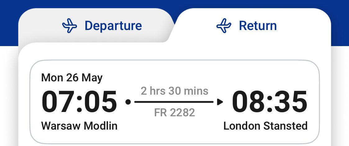 NickTurns's tweet photo. @Ryanair can you explain why flight FR2282 has changed from 6pm to 7am without any explanation, email or choice??? https://t.co/0V15nCODlQ