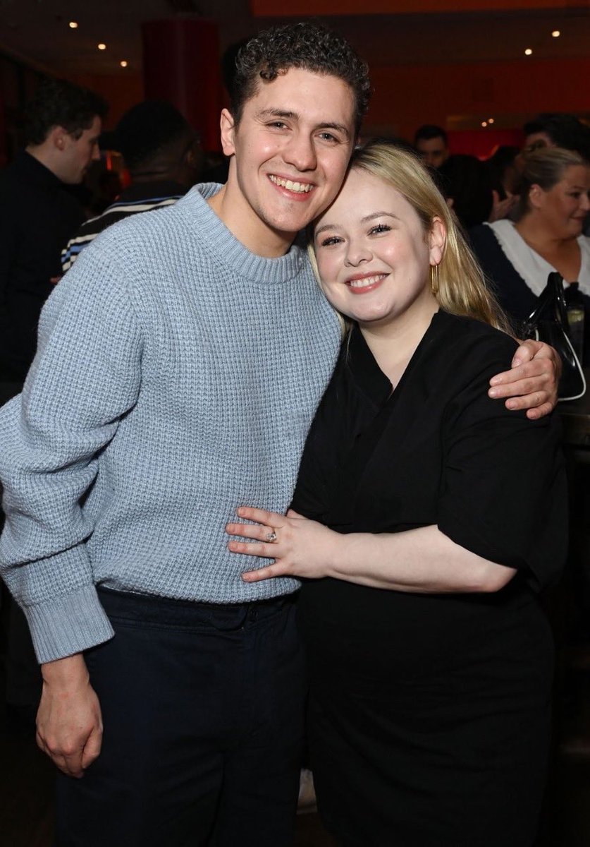 CoughlanBase's tweet photo. ✨ Nicola Coughlan and Dylan Llewellyn at the Channel 4's 'Big Boys' Series 3 screening and Q&amp;A, London, UK. https://t.co/0WvtdPLquV