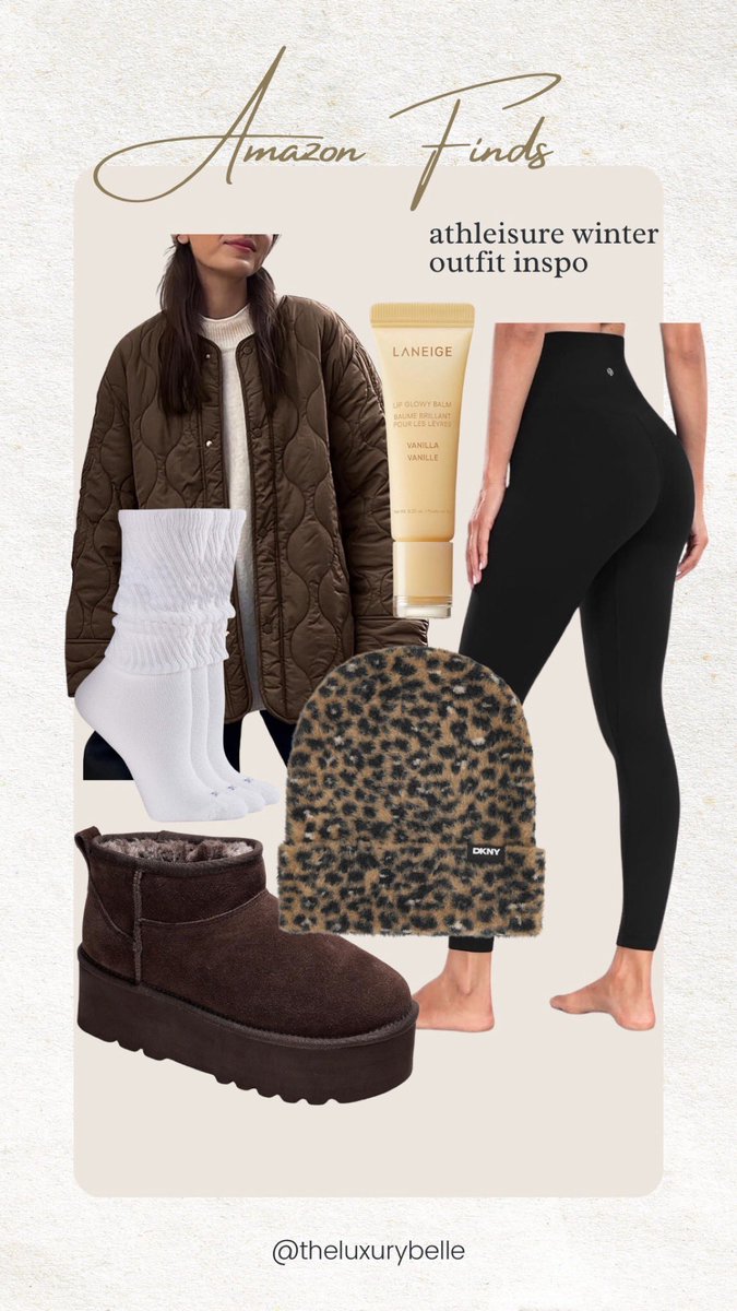 Amazon finds athleisure winter outfit inspo 

Follow my shop <a href="/theluxurybelle/">The Luxury Belle</a> on the <a href="/shop/">Shop</a>.LTK app to shop this post and get my exclusive app-only content!

#liketkit #LTKStyleTip #LTKFindsUnder100 #LTKSeasonal
<a href="/shop/">Shop</a>.ltk
liketk.it/53qxU