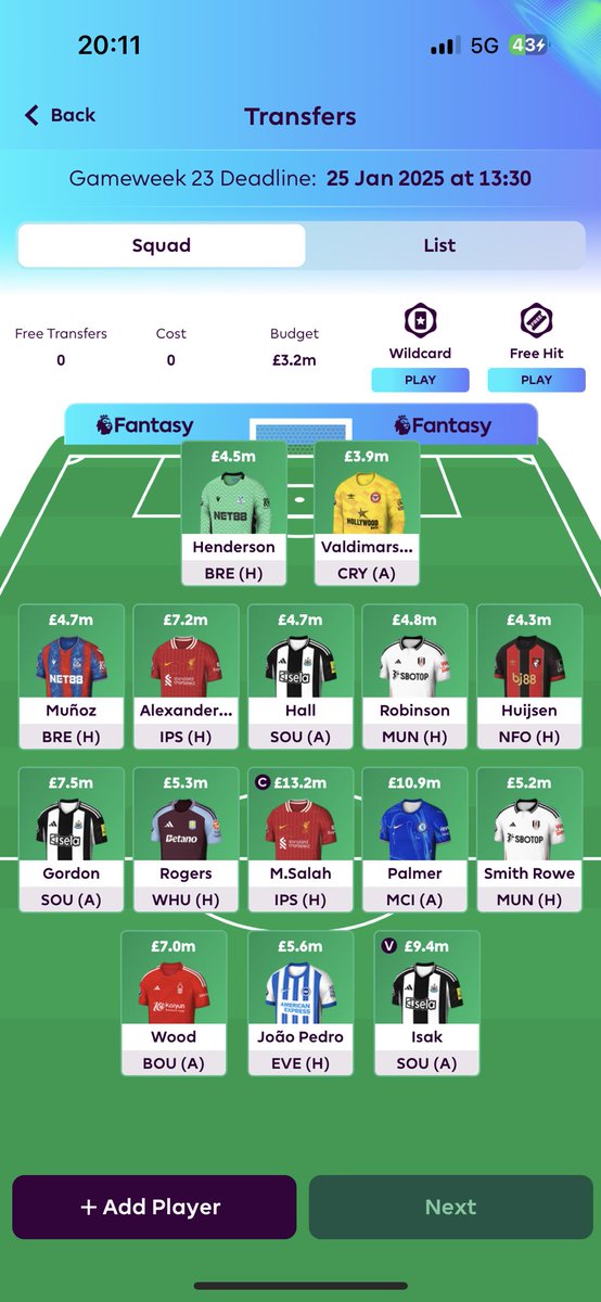 txstly's tweet photo. @_FPLtips with these 3 strikers would it be Pedro you’d swap out to Gakpo/Mateta? https://t.co/ADL57Rk2Dh