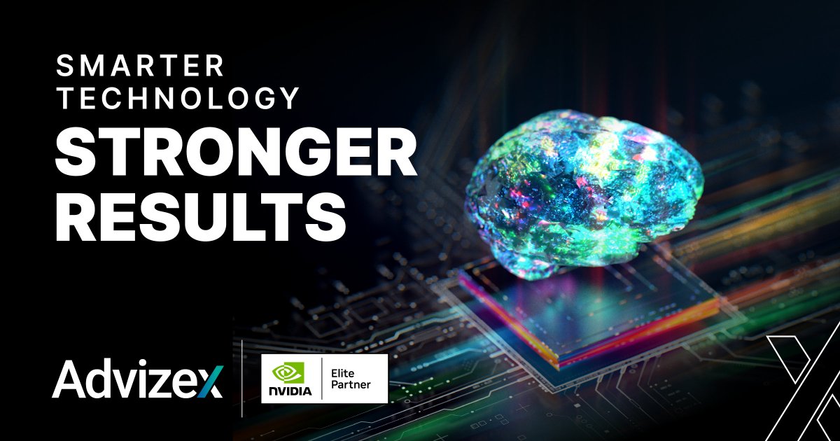 🧠 Smarter technology, stronger results. Leverage <a href="/NVIDIA/">NVIDIA</a> GPUs and Advizex expertise to power your AI-driven success. 

🔗 Get started today: loom.ly/OQbuhJE
