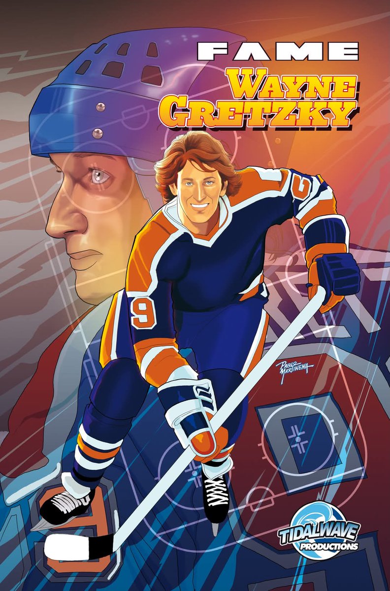 Pablo Martinena (@pablomartinena) on Twitter photo FAME: Wayne Gretzky
<a href="/TidalWaveProd/">TidalWave Comics</a> publíca nuevo comic biográfico y lanza la historia relatada en 22 páginas sobre el ídolo del Hockey sobre Hielo de la NHL.
Guión: <a href="/michael_frizell/">Michael Frizell</a>
Interiores: Ramon Salas
Art Cover: <a href="/PabloMartinena/">Pablo Martinena</a>
En #Amazon
a.co/d/it3YbWV FAME: Wayne Gretzky
<a href="/TidalWaveProd/">TidalWave Comics</a> publíca nuevo comic biográfico y lanza la historia relatada en 22 páginas sobre el ídolo del Hockey sobre Hielo de la NHL.
Guión: <a href="/michael_frizell/">Michael Frizell</a>
Interiores: Ramon Salas
Art Cover: <a href="/PabloMartinena/">Pablo Martinena</a>
En #Amazon
a.co/d/it3YbWV
