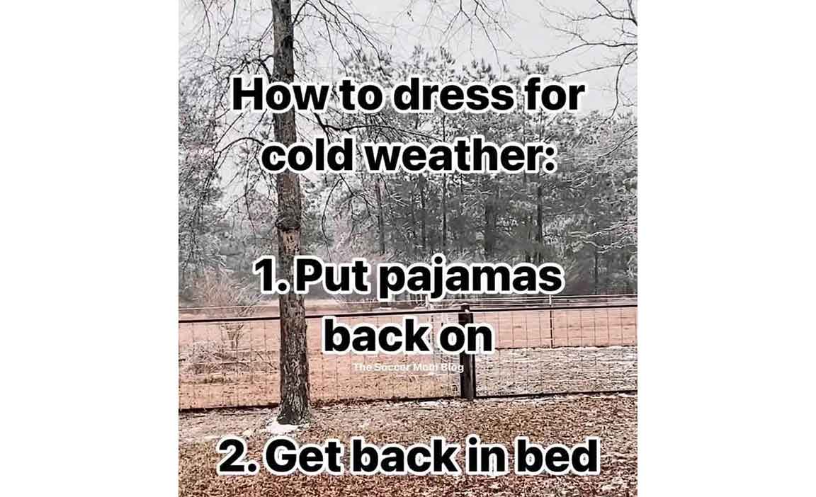 I wish I could! Luckily it gets warmer from here onward :)