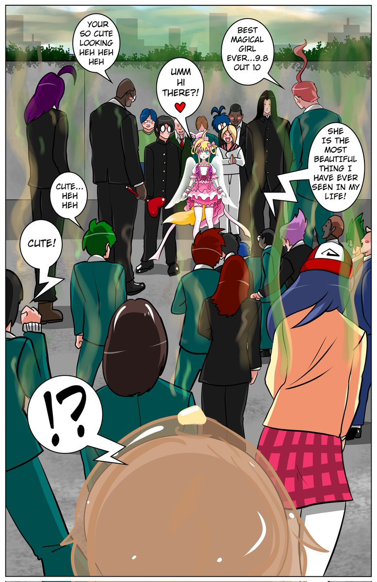 When your magical girl transformation goes wrong.. 

Chiibi may have to go back to being a #giantess to get away from the smell.

New Chaotic Helleaven Manga Chapter is here!

Click the link below to follow the series! Or see it NOW in the replies!

webtoons.com/en/canvas/chao…