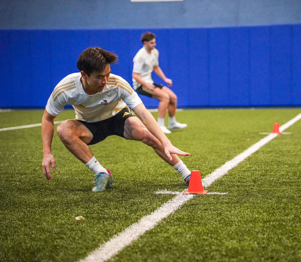TulsaMSoccer's tweet image. Vibes are high for the first week back! 🌀
#ReignCane