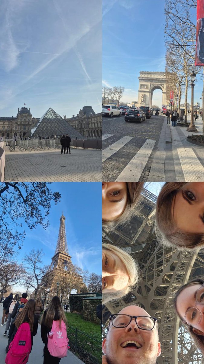 FriaryCollege's tweet photo. Paris

From Sacré-Cœur to foggy Eiffel Tower vibes, a Seine cruise past Notre-Dame, &amp; even the Louvre shutting down for Paris Fashion Week (or us, we’re not sure), it was a day of laughs, selfies, &amp; unforgettable views.

Au revoir, Paris—until next year! 

#SchoolExchange https://t.co/MkUWLYTFZ1