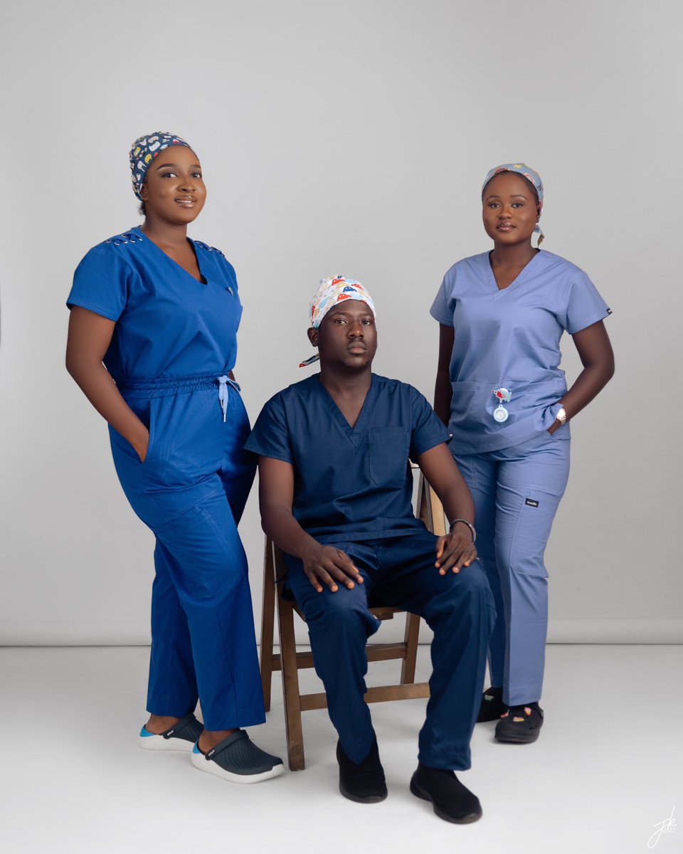 newnook_ng's tweet photo. Three medics, three vibes, one brand you can trust. ๐
Which scrub personality speaks to you? ๐ค
#NewNookEssentials #ScrubPerfection https://t.co/b2desdMl18
