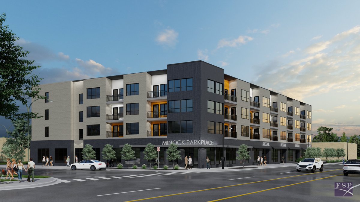 FSPArchitects1's tweet image. 🎉 Big news in Grandmont-Rosedale! Today, we broke ground on Minock Park Place—a 4-story project with retail space + 42 affordable senior housing units. Congratulations to our partners: @GRDC_DETROIT, @Cinnaire, and Ethos Development Partners for bringing this vision to life. 👏