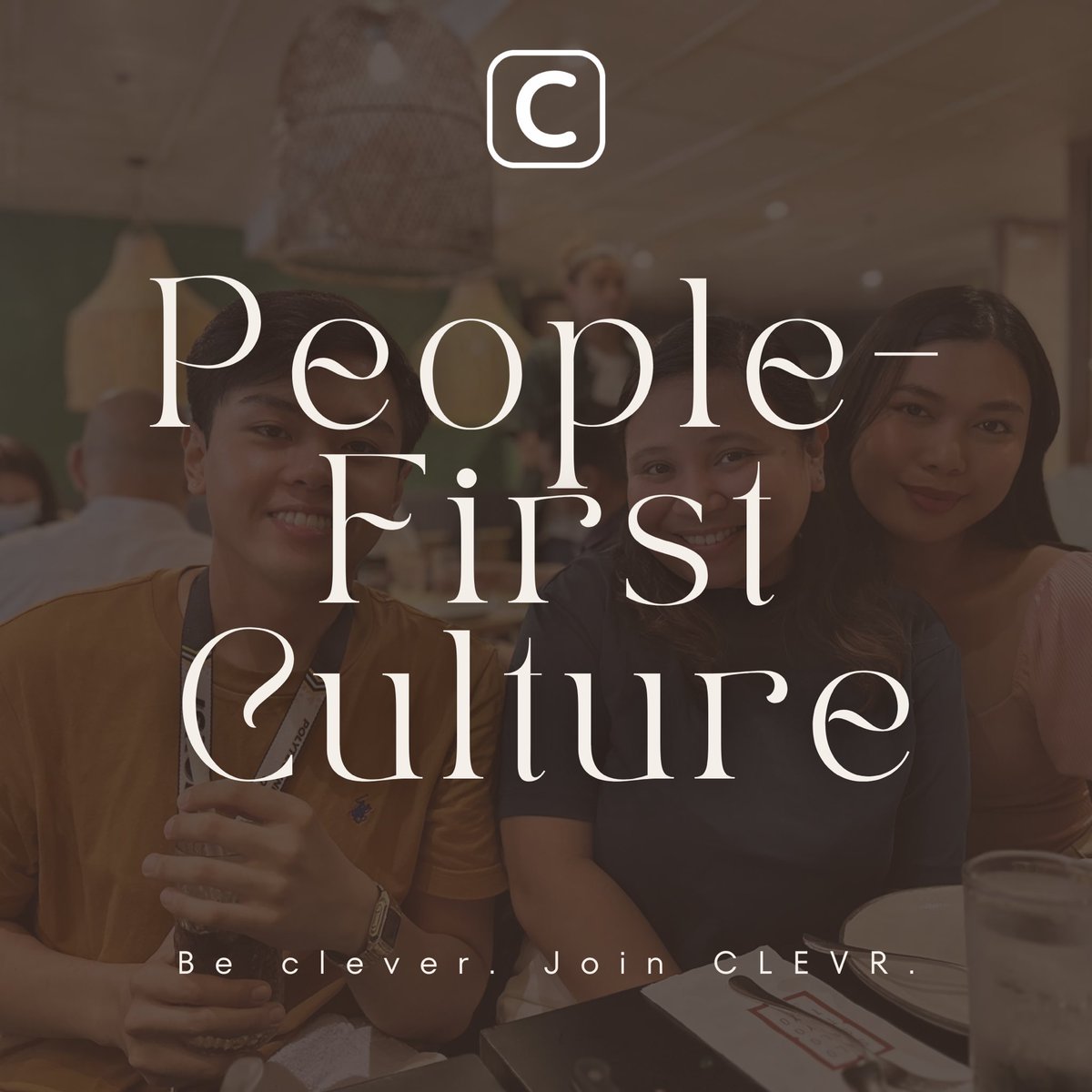 ClevrPH's tweet photo. Times a-changin’! At CLEVR, we’re constantly promoting progressive policies that our competitors keep sweeping under the rug. They just love their antiquated policies! LOL

Be clever. Join CLEVR. Let’s be moots and stay updated with our job openings. #CYOURFUTURE https://t.co/Bx5dMsiso2