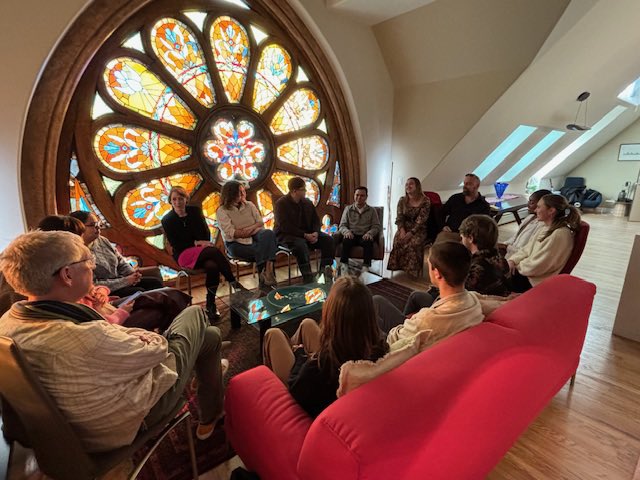 jvanlee6's tweet image. The Biennial of the Americas youth delegation is gearing up for a big adventure visiting ZⓈONAMACO, Material Art Fair, and Salón Acme for Mexico City Art Week! Building bridges + thinking big!
#ElPomar #BoettcherFoundation #MetropolitanStateUniversity #ZonaMaco #CDMXArtWeek