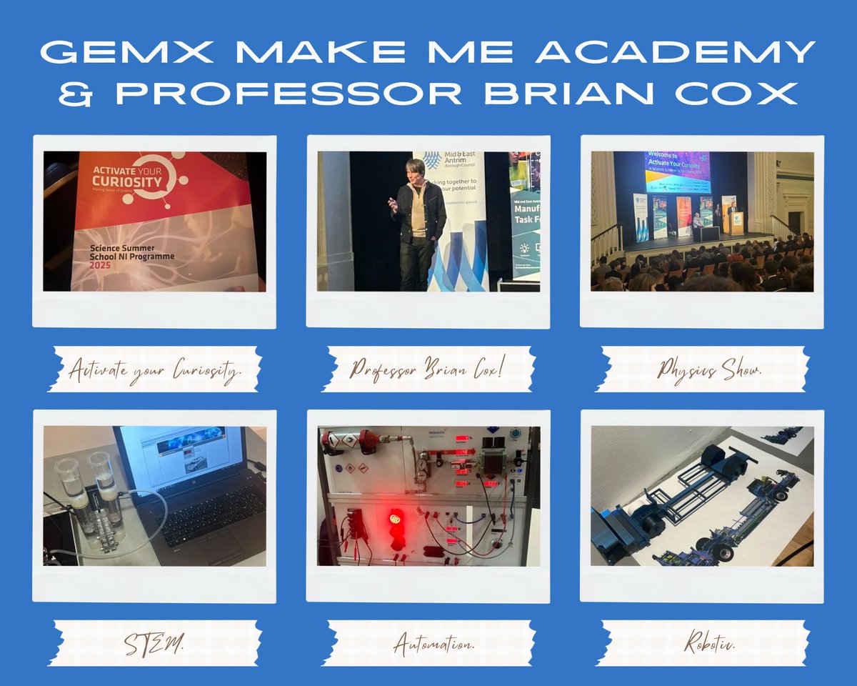The Technology Dept (@stmarysderrytd) on Twitter photo Thank you <a href="/GEMXNW/">GEMX North West</a> for giving our Make Me Academy girls the amazing opportunity to be inspired by Professor Brian Cox - also to <a href="/OIntegrated/">Oakgrove IC #learnbelieveachievetogether</a> for looking after us so well. Thank you <a href="/GEMXNW/">GEMX North West</a> for giving our Make Me Academy girls the amazing opportunity to be inspired by Professor Brian Cox - also to <a href="/OIntegrated/">Oakgrove IC #learnbelieveachievetogether</a> for looking after us so well.