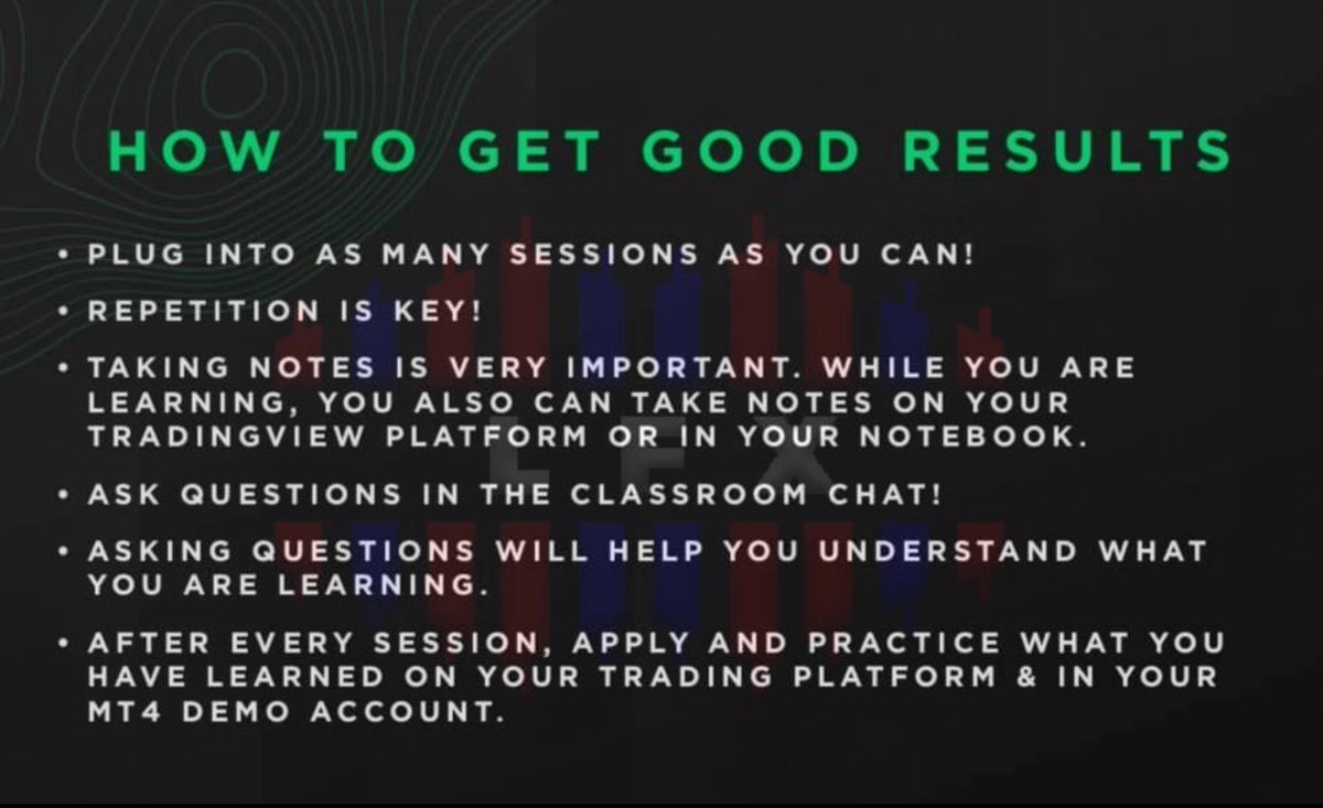 EJ_GIBSON_'s tweet photo. I share with you all the secret to getting good results in the world of trading..
#Limitlessfx
#LFX https://t.co/auVCBNeSPN