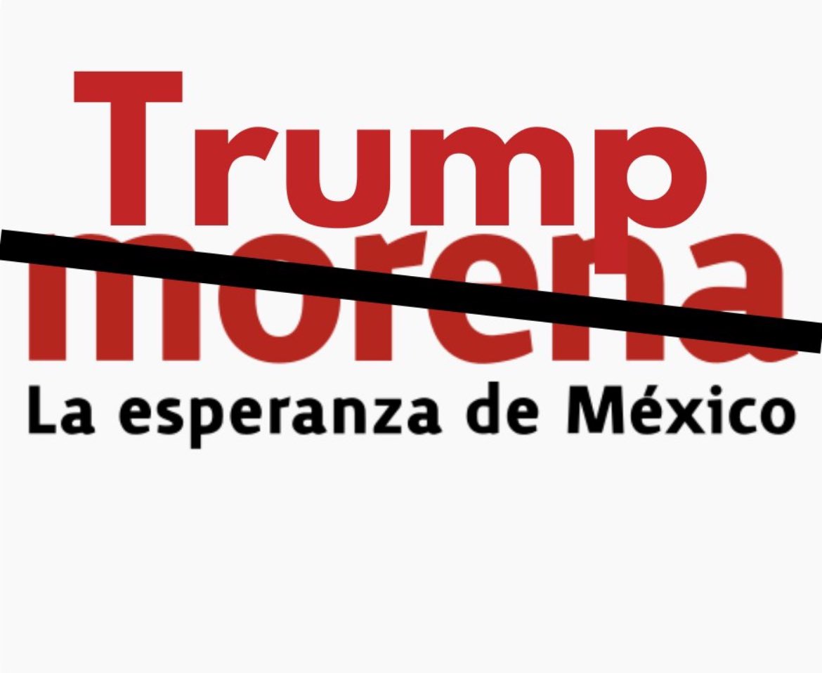 aieeduardo1's tweet photo. @PFifiona Cuando @fernandeznorona logre convencer en público a @LillyTellez, tal vez podríamos creerle. El #NarcoGobiernoDeMorena siempre a estado en contra de la oposición...
Que quede claro:
#EstoyConTrump
#MexicoEstaConTrump
#YoConDonaldTrump https://t.co/9m9S3Gq8xG