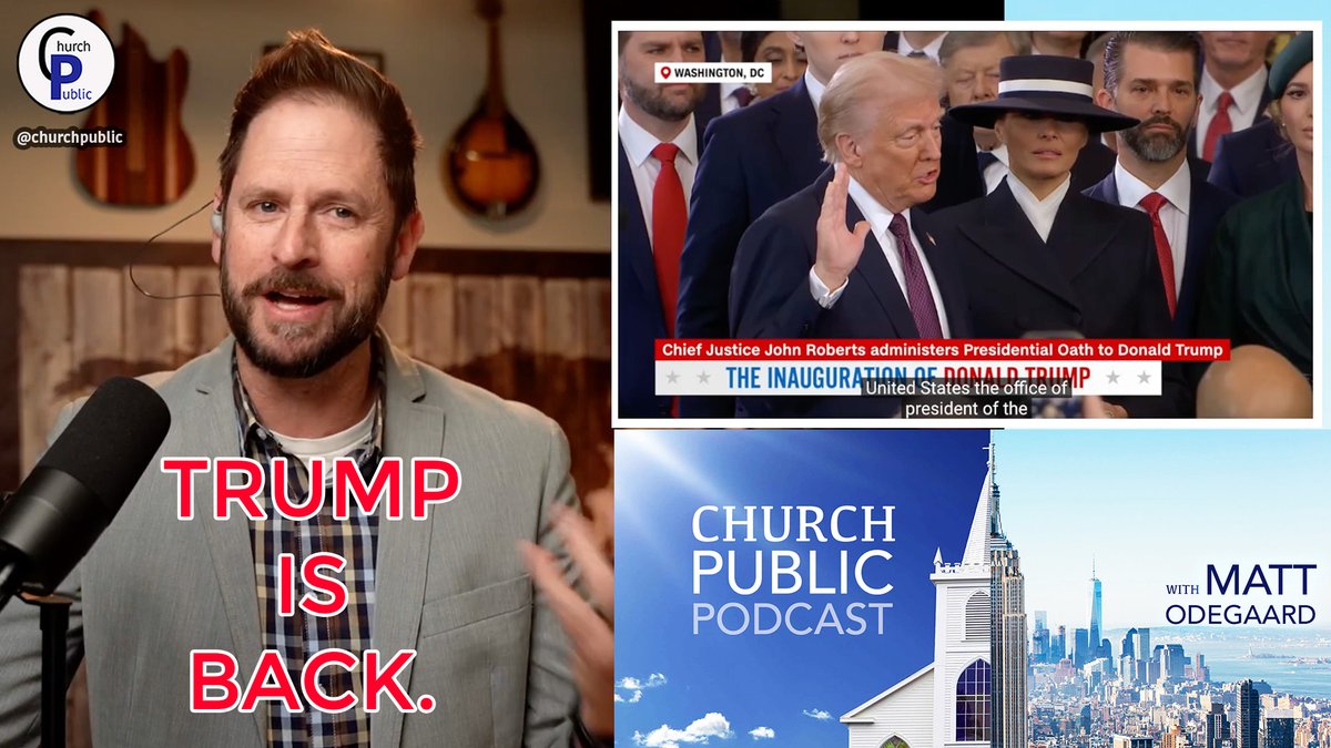 ChurchPublic's tweet image. Trump is Back, and so are We! 

New Podcast @churchpublic @SubstackInc 
open.substack.com/pub/churchpubl…