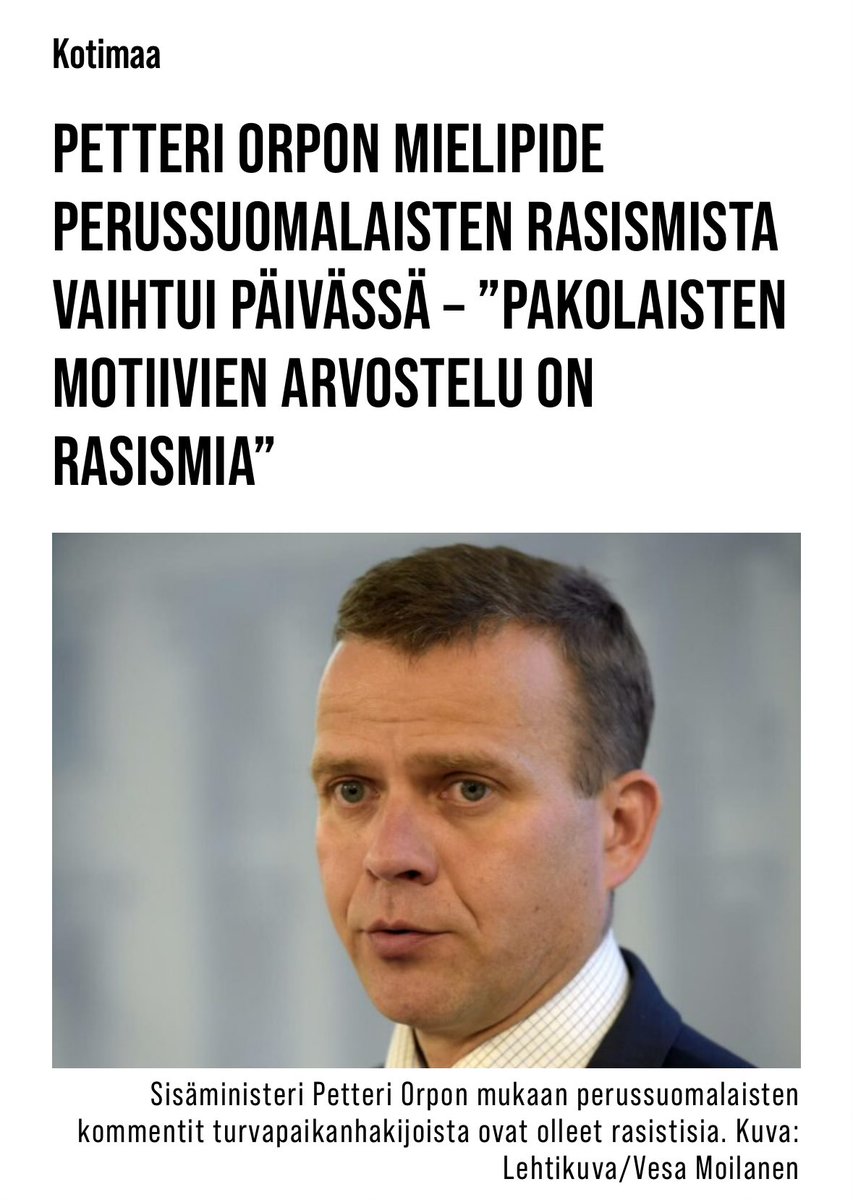 janneknen's tweet photo. @OttoMeri Häh, miksi kyseenalaistat puolueesi pj:n linjan? #Horoomus https://t.co/Oe2y8NZoEH