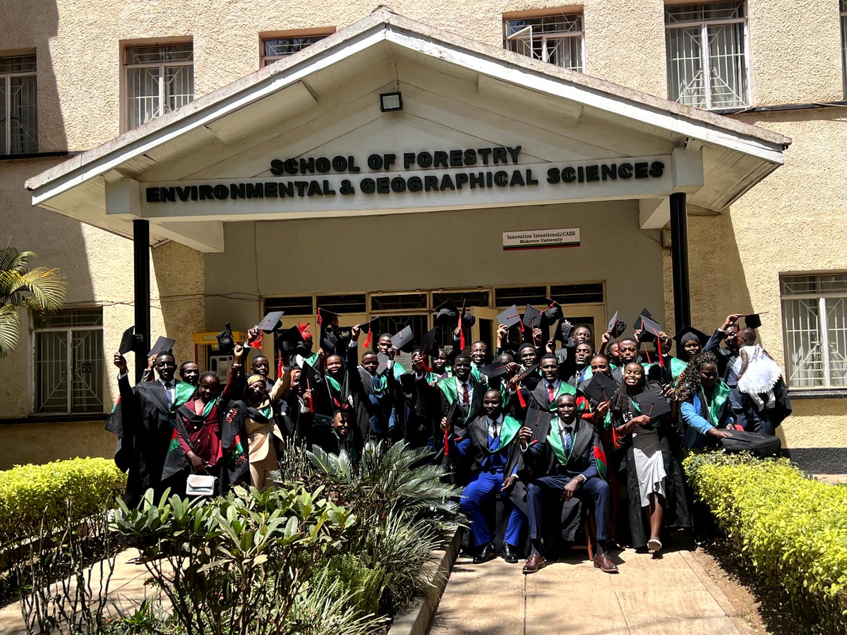 realOpio's tweet photo. Friday 17th January 2025
BSc Forestry (Hons) of @Makerere University.
It's finished! π
#Mak75thGrad https://t.co/RZft99BLK5