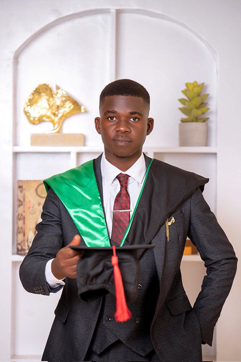 realOpio's tweet photo. Friday 17th January 2025
BSc Forestry (Hons) of @Makerere University.
It's finished! π
#Mak75thGrad https://t.co/RZft99BLK5