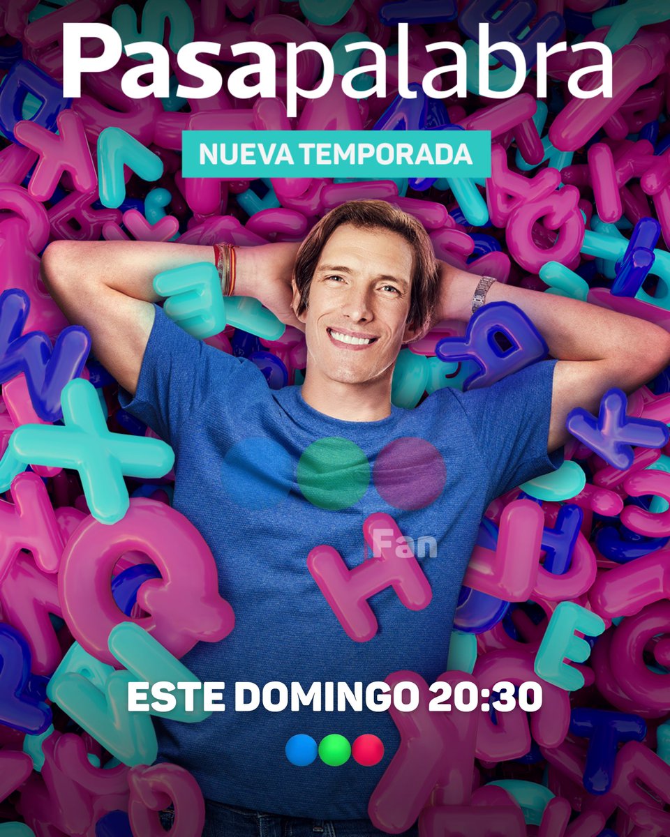 Telefe Fan. (@telefaan) on Twitter photo Este domingo 20:30> Vuelve #Pasapalabra a Telefe con la conducción de Iván de Pineda con un duelo de equipos lleno de emoción y risas. 🤩
En el primer programa vienen a jugar: Lizy Tagliani, <a href="/VXipolitakisOK/">Vicky Xipolitakis</a> y <a href="/fercarlos75/">Fernando Carlos</a>
se enfrentarán a Claudia Villafañe, Leticia Siciliani y Este domingo 20:30> Vuelve #Pasapalabra a Telefe con la conducción de Iván de Pineda con un duelo de equipos lleno de emoción y risas. 🤩
En el primer programa vienen a jugar: Lizy Tagliani, <a href="/VXipolitakisOK/">Vicky Xipolitakis</a> y <a href="/fercarlos75/">Fernando Carlos</a>
se enfrentarán a Claudia Villafañe, Leticia Siciliani y