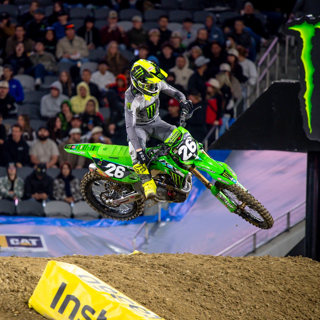 Following an injury in San Diego, @tymasterpool will not compete in Anaheim this weekend. Updates on his recovery soon. 💪

#WeRace #Kawasaki #TeamGreen