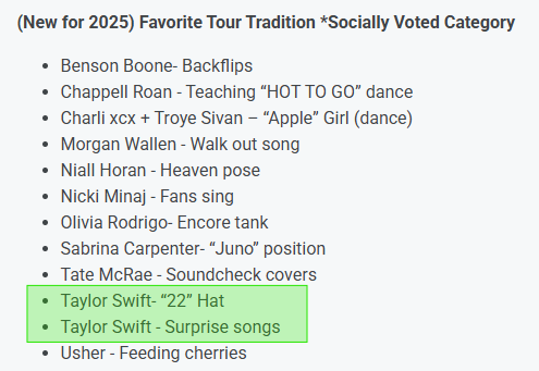 Ancient_Swiftie's tweet image. Feel like we need to all collectively agree so we don't split the vote. 

❤️ for 22 hat
🔁 for surprise songs