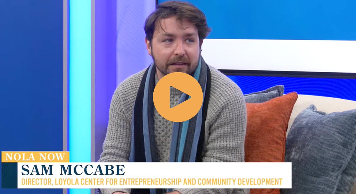 New Orleans Entrepreneur Week (NOEW) (@hellonoew) on Twitter photo “Take your idea and turn it into something exciting—right here in New Orleans.”
With just 8 weeks to go, Sam McCabe of <a href="/Loyola_NOLA/">Loyola New Orleans</a> CECD hit FOX 8 to share why NOEW is THE event for entrepreneurs. Excitement is building—don’t miss it!
🔗 Watch here: instagram.com/p/DE7_xrDy_uE/ “Take your idea and turn it into something exciting—right here in New Orleans.”
With just 8 weeks to go, Sam McCabe of <a href="/Loyola_NOLA/">Loyola New Orleans</a> CECD hit FOX 8 to share why NOEW is THE event for entrepreneurs. Excitement is building—don’t miss it!
🔗 Watch here: instagram.com/p/DE7_xrDy_uE/