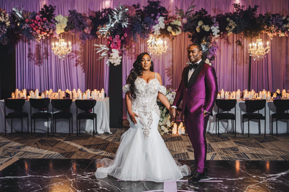 lesloevents's tweet photo. Cami &amp; Tony Lee! 💍 12.06.24 

We’re excited to finally share this “LoveLee” wedding. 💜 Cami and Tony met at work, fell in love, and the rest is history. 

#WeddingPlanner #LuxuryWeddings #LesLoEvents #WeddingInspo https://t.co/ksFcldMsMu