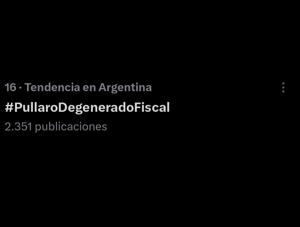 #PullaroDegeneradoFiscal