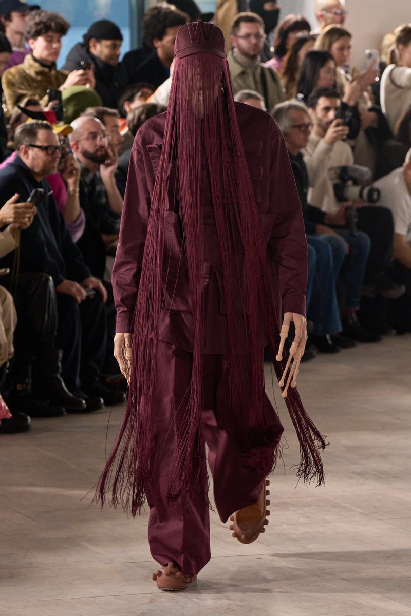 jacquemusx's tweet photo. Walter Van Beirendonck Men FW25 https://t.co/xKMaw0Y5gH