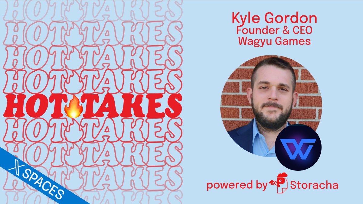 Zombies, tokens, &amp; decentralized dreams!🧟‍♂️💰 Tomorrow on HOT🔥TAKES, we’re diving into Undead Blocks, <a href="/wagyugames/">Wagyu Games</a>’ play-to-earn sensation, w/ Kyle Gordon. Get the scoop on token dynamics, interoperability, &amp; what’s next for #web3gaming!
📅Jan 23, 10am ET
🎙️x.com/i/spaces/1lDGL…