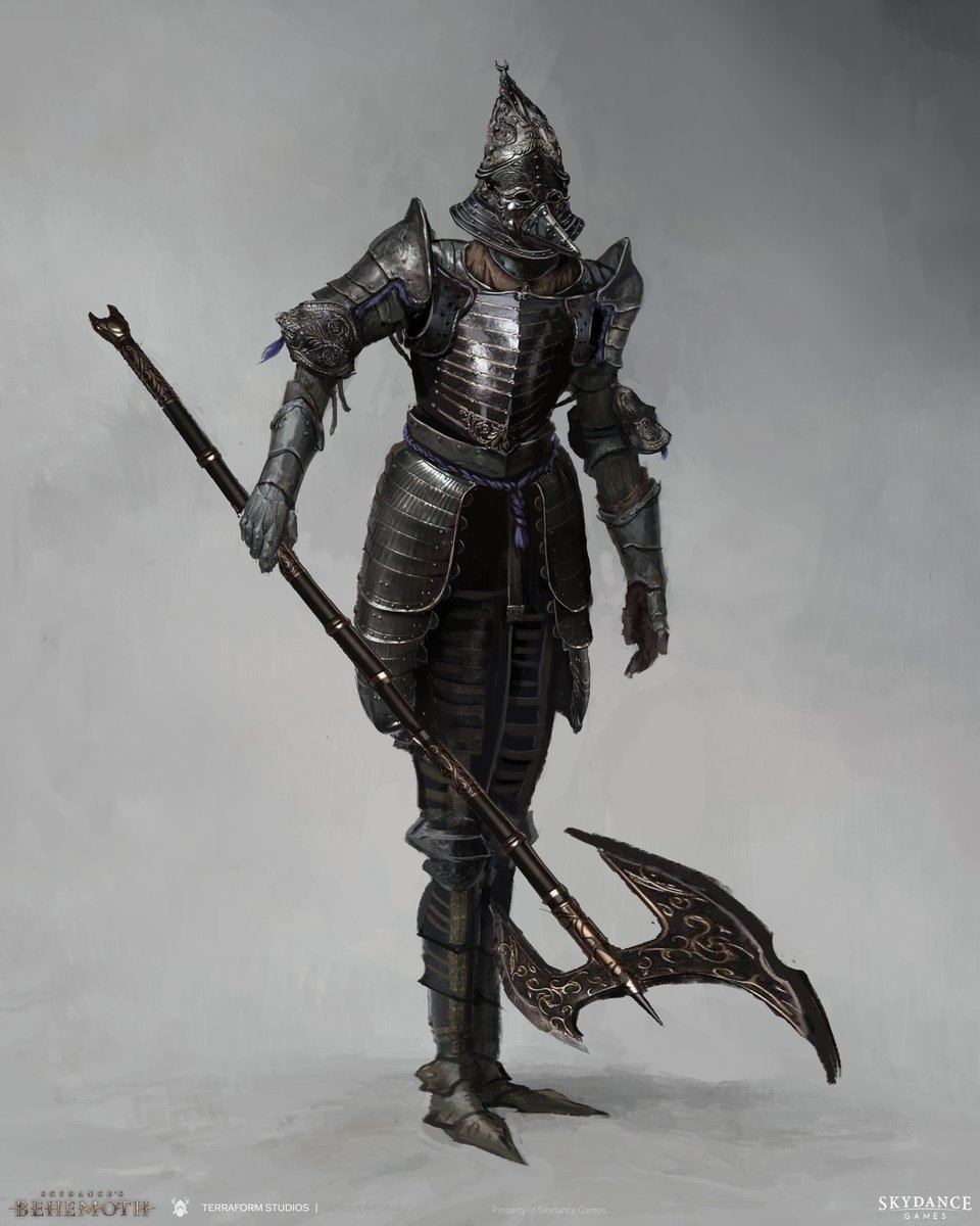 terraformart's tweet image. Today we have some intricate armor for you! These are Vile Boss designs made by the ever-talented Veli Nyström for @SkydanceGames' #Behemoth

Art Director: @AlecPaints
⁠
Creative Director: @fmacmanus

#conceptart #characterdrawing #armor #ps5 #characterdesign #characterart #art