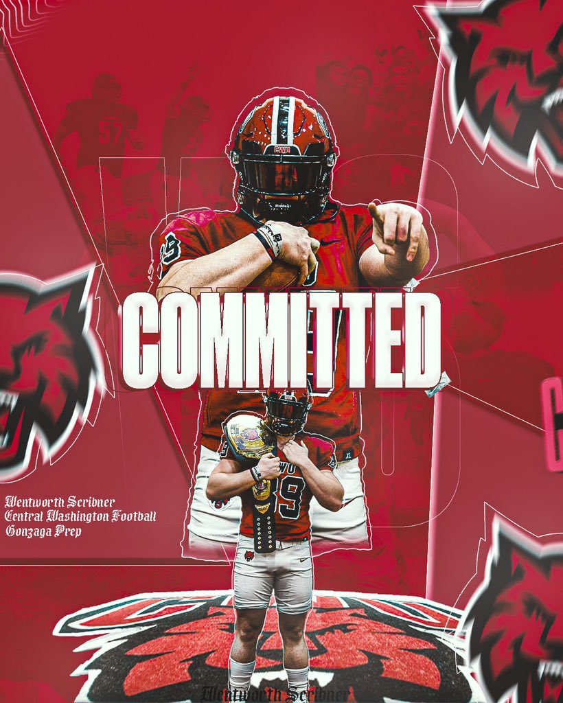 I am excited to officially announce that I’m committed to THE BURG.🟥⬛️ I would like to thank my family, friends, my Gonzaga Prep coach’s, trainers, and most of all Jesus Christ for giving me this opportunity. Fired up and can’t wait to get to work!
Go WILDCATS‼️‼️