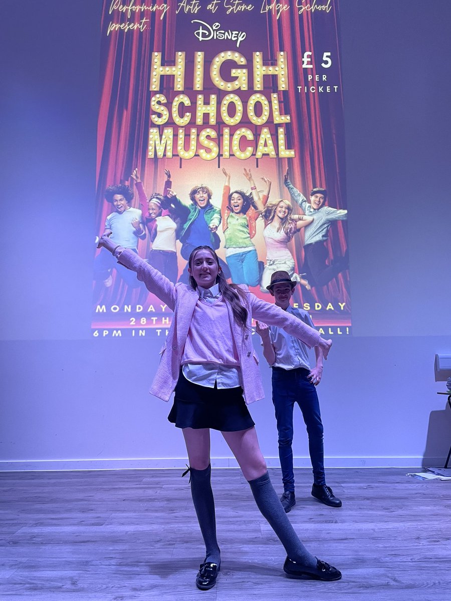 We are days away from this year’s school production of High School Musical. 
Don’t forget to purchase your tickets!