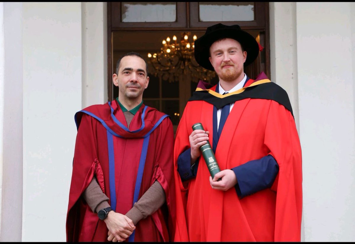 I am so proud to have graduated with my PhD in <a href="/sci_engUL/">Faculty of Science & Engineering | UL</a>. Thank you so much to the brilliant Dr George Barreto for his guidance and excellent supervision, and to everyone else in <a href="/BioSci_UL/">Biological Sciences</a>! 🎉