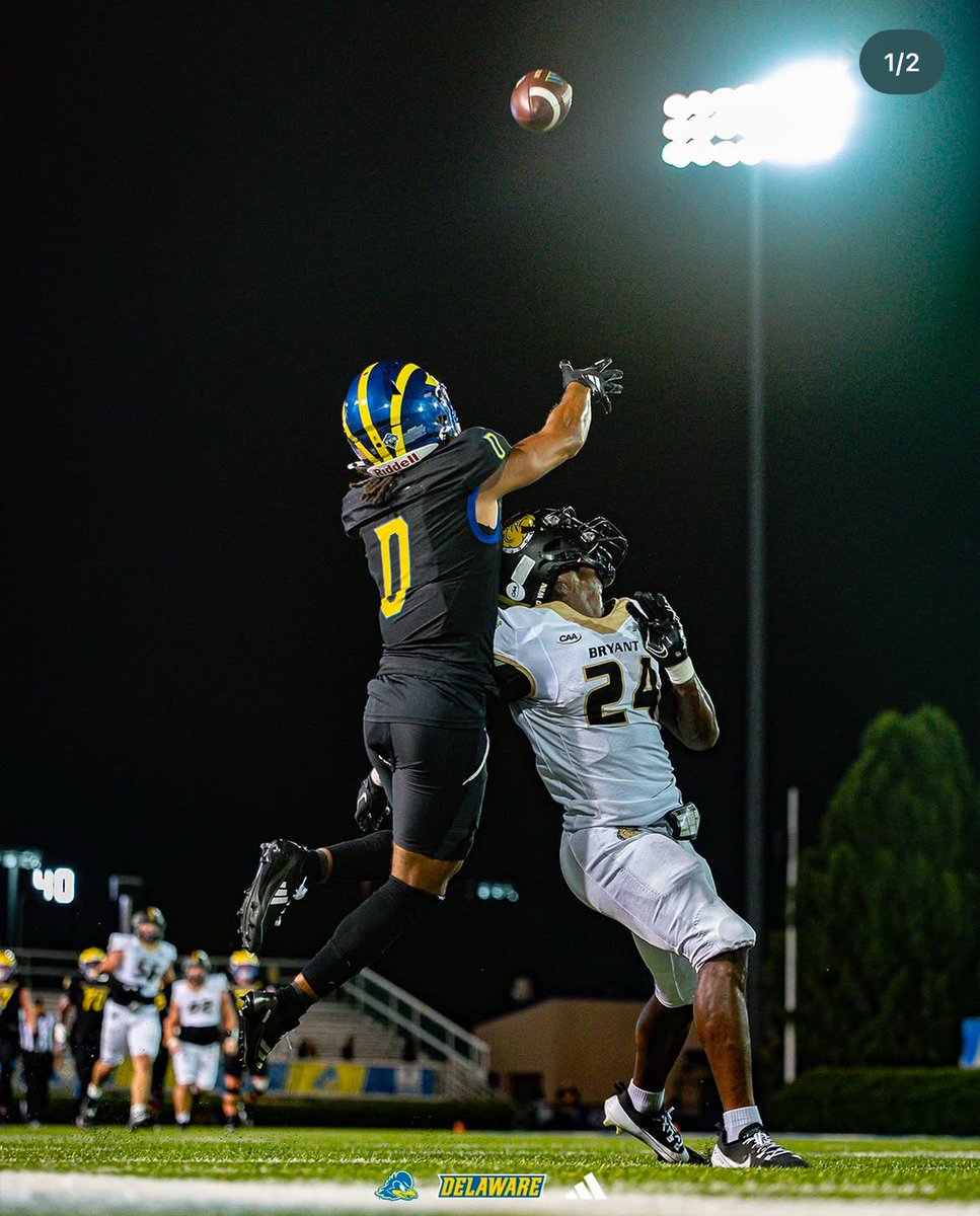 #AGTG Blessed to receive an offer from <a href="/Delaware_FB/">Delaware Football</a> . <a href="/CoachHawk_k9/">Kyre Hawkins</a> <a href="/TerenceArcher/">Coach Archer</a> <a href="/ryancarty10/">Ryan Carty</a> <a href="/powhatanhsath/">Powhatan High School Athletics</a> <a href="/WillVapreps/">Will Vapreps Garlick</a>