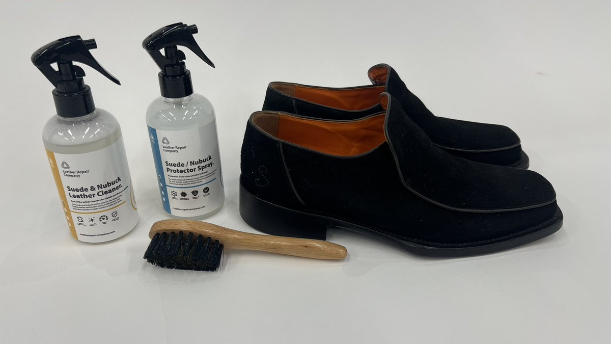 leatherrepairuk's tweet photo. Don’t let dirt ruin your suede or Nubuck! ✨ Use specialised cleaners to gently lift stains and protect them with a spray to resist future grime. Stylish and spotless! 🧥👞 https://t.co/plaZa8cjXI

#SuedeCare #NubuckLove https://t.co/GQuI93Ab9h