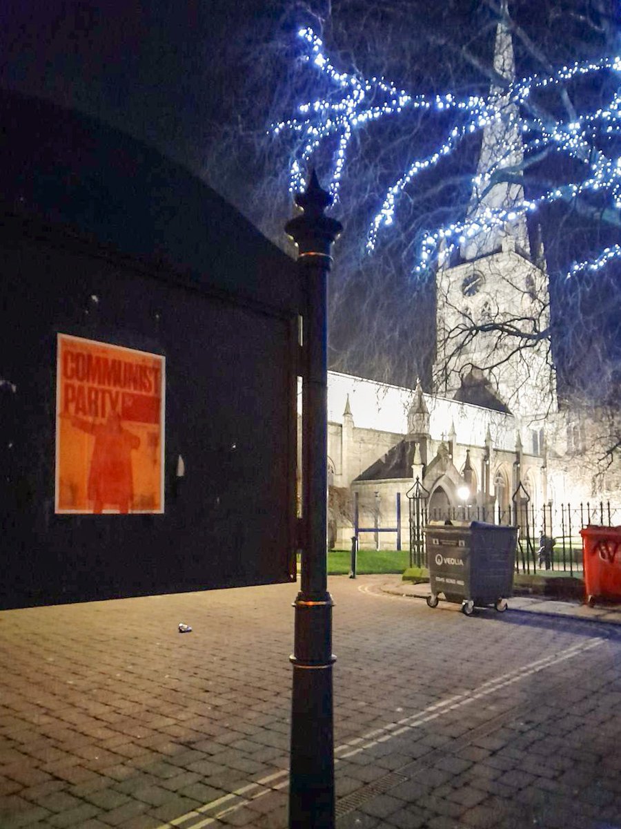 DerbyshireYcl's tweet image. In solidarity with comrades across England, Scotland, & Wales, the YCL Derbyshire branch hit the streets this weekend to make our mark! As part of the Communist Party's Winter Campaign, we stand united in the fight for working-class solidarity and against the grip of capitalism!