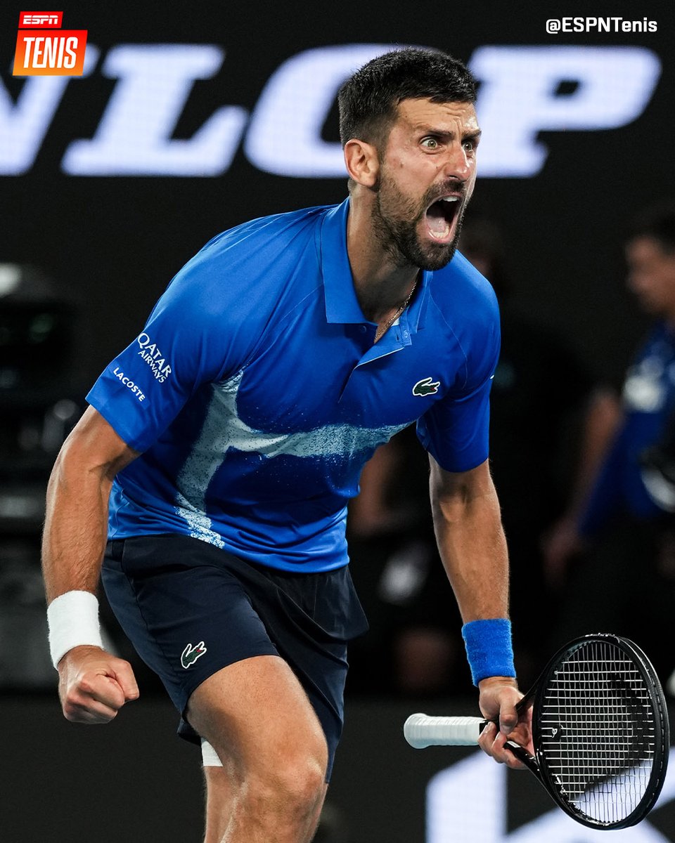 "Muchas personas han dudado de mí toda mi vida. La gente constantemente intenta minimizar mis logros, pero eso es parte de ser un atleta de élite".

🗣️ Novak Djokovic