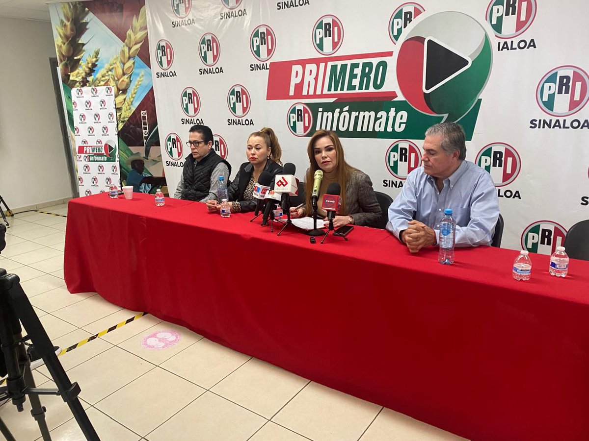 ComunicacinPRI2's tweet photo. #Comunicado: La realidad golpea en la cara y evidencia que no están nada bien las cosas en Sinaloa: Paola Gárate. https://t.co/xtEs5ICK43 https://t.co/JzOCNnM4ZC