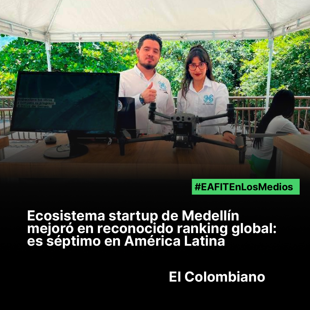 #EAFITEnLosMedios | 💬 <a href="/Ruta_N/">Ruta N</a> reveló que Colombia ha dado grandes pasos en el universo startup 🚀📈, ya que se posicionó como el segundo ecosistema de base tecnológica más robusto en América Latina para 2024. Medellín es el segundo de Colombia, por debajo de Bogotá.

📊Se trata