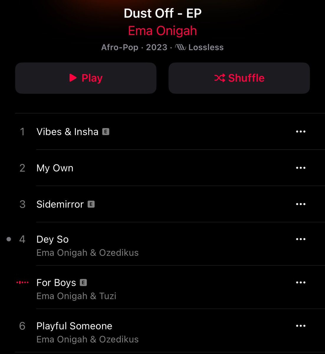 DAY 21: Dust Off — EMA ONIGAH