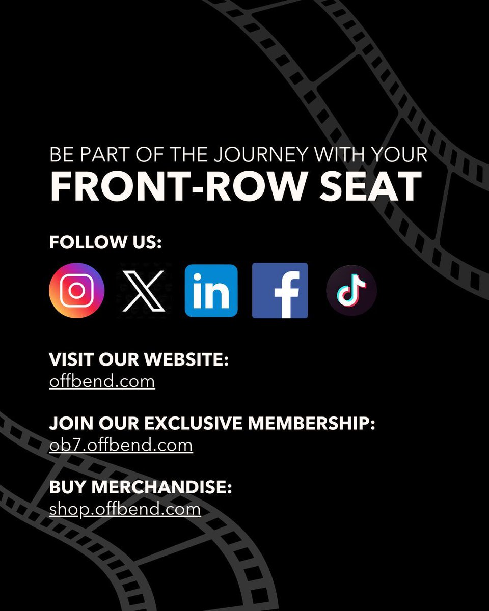 We're Offbend, a rising film studio that knows what it's like to sit in your seat.
Our mission is to bend the rules of genres, telling authentic stories with diverse voices and real connections. This is only the beginning. Thank you for your support, we couldn't do it w/out you.